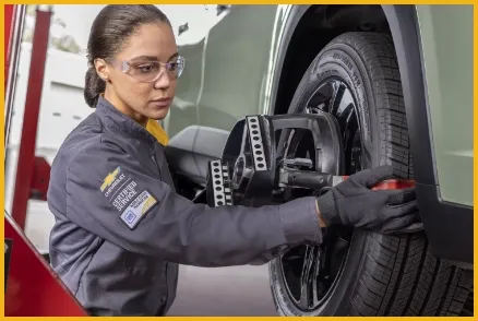 Servicing vehicle tire