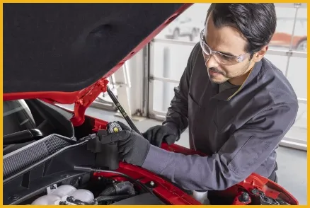 Servicing under the hood
